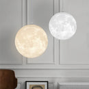 Axyaa Moon Ball Pendant Light: Modern, Simple, LED Decoration for Indoors