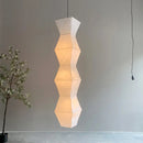 Axyaa Wabi-sabi Akari Pendant Lights: White Rice Paper, LED E27, Minimalist Design