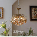 Axyaa Retro Crystal Chandelier: Luxury French Lighting for Bedroom, Dining Room & Living Room