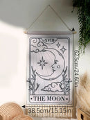 Sun & Moon Bohemian Tapestry with Fringe by Axyaa - Home Decor Art & Gifts