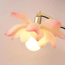 Axyaa Lotus Table Lamp - Chinese Style Art Decor for Living Room, Bedroom, Study