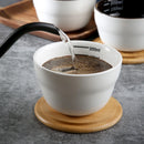 Axyaa Ceramic Espresso Measuring Cup with Scale and Spoon