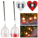 Axyaa Solar Tea Lights: Waterproof LED Candles for Party Garden Decor