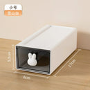 Axyaa Desk Organizer Drawer Cabinet Clear Small Storage Box