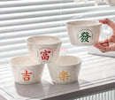 Axyaa Ceramic Rice Bowl and Creative Dish Plate - Cute Household Tableware