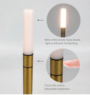 Axya LED Aladdin Candle Light Table Lamp - Rechargeable & Waterproof