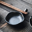Axyaa Ceramic Seasoning Dish Retro Sauce Plate Sushi Bowl Molecular Cuisine Tableware