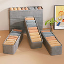 Axyaa Stackable Socks Storage Bins Set - Versatile Organizer for Bedroom Closet