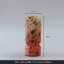 Axyaa Vintage Style Glass Vase for Hydroponic Lily - Creative Flower Holder for Living Room