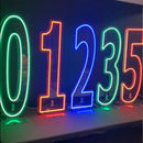 Axyaa Color-changing Numbers Letters Neon Sign Stand Decor party