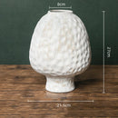Axyaa Retro Chinese-style Porcelain Flower Vase Set - Earthenware & Kiln-transformed Accessories