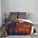 Axyaa John Wayne Quote Throw Blanket