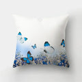 Axyaa Butterfly Charms Pillowcase: Sofa Car Waist Cushion Cover - Ins Style Landscape