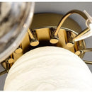 Axyaa Children's Planet Glass Ceiling Light: Modern LED Lighting Fixtures for Bedroom and Living Room