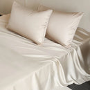 Axyaa Mulberry Silk Bed Sheet Set Queen King Ultra Soft High End Bedding