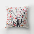 Deer Animal & Natural Leaves Cushion Cover by Axyaa - Home Decoration