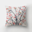 Deer Animal & Natural Leaves Cushion Cover by Axyaa - Home Decoration