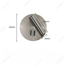 Axyaa LED Adjustable Reading Wall Lamp with Switch for Bedroom Bedside Lighting