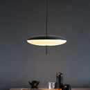 Axyaa Modern LED Black & White Chandelier for Restaurant, Living Room, Bedroom.