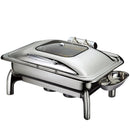 Axya Stainless Steel Buffet Stove for Hotel Breakfast & Hot Pot