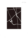 Axyaa Plush Black White Lines Carpet: Modern Luxury Room Decor Rug