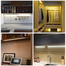 Axyaa LED Cabinet Light with Motion Sensor - USB Plug Night Lamp for Kitchen, Bedroom, Closet
