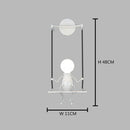 Axyaa Cute Doll Wall Light for Bedroom - LED Indoor Sconce Home Decors
