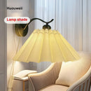 Axyaa Retro Petal Fabric Lampshade - for various lamps and chandeliers