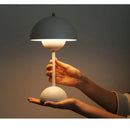 Axya Flower Bud Table Lamp with Wireless Charging, Touch Control LED Night Light