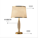 Axyaa Master Bedroom Crystal Table Lamp Luxury Bedside Atmosphere