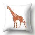 Axyaa Geometric Animal Series Pillowcase: Stylish Sofa Chair Seat Cover for Home Decor
