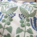 Axyaa Cotton Embroidered Cushion Cover 45X45CM for Office, Car, Sofa Lumbar Pillowcases.