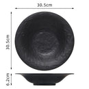 Axyaa Matte Ceramic Deep Plate Set - Restaurant Quality Tableware
