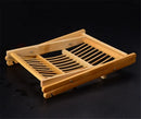 Axya Bamboo Meat Rack Folding Basket Tray by Axya