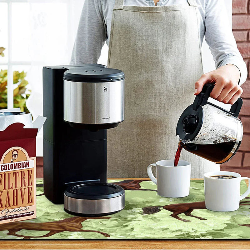 Axyaa Non-Slip Absorbent Drying Mat for Kitchen Tableware and Counter