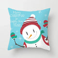 Axyaa Santa Claus Polyester Throw Pillow Case 45X45CM