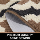 Axyaa Washable Indoor Entryway Door Mat Non-Slip Absorbent Resist Dirt Floor Mat