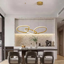 Axyaa LED Pendant Chandeliers for Modern Home Decor and Indoor Lighting