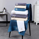 Axyaa Luxury Embroidered Cotton Towels Set - 3 Pieces