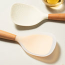 Silicone Rice Spoon, Heat-resistant Non-stick Kitchen Tool by Axyaa