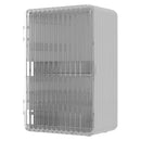 Axyaa Light Luxury Cosmetics Storage Box with Lid - Desktop Makeup Organizer