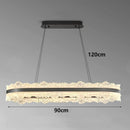 Axyaa Modern Pendant Chandeliers for Living & Dining Room, LED Indoor Hanging Light