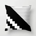 Axyaa Geometric Cushion Cover Square Pillowcase Home Car Decor 45*45cm