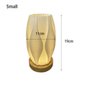 Axyaa Modern Desk Lamp for Bedroom Study, Stylish 3D Printed Decorative Hotel Room Lighting