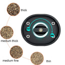 Axyaa Electric Salt Pepper Grinder Adjustable Coarseness Refillable Mill - Battery Powered