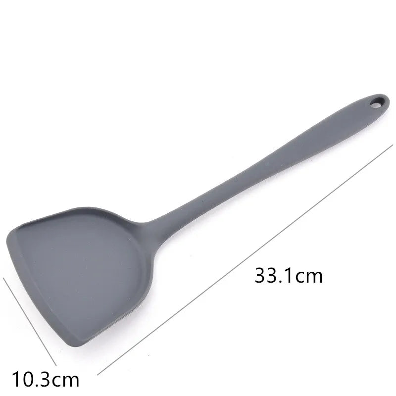 Axyaa Silicone Kitchen Spatula Scraper for Cooking and Baking