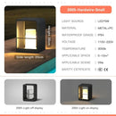Solar LED Pathway Lights by Axyaa: Outdoor Waterproof Garden Lamps