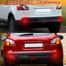 Axyaa LED Rear Bumper Reflector Lights for Toyota Corolla, Nissan Qashqai, X-Trail