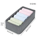 Axyaa Underwear Socks Pants Bra Storage Box Wardrobe Organizer for Home
