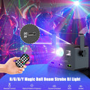 Axyaa RGBY Laser Effect Party Lights with Remote Control for Stage Lighting